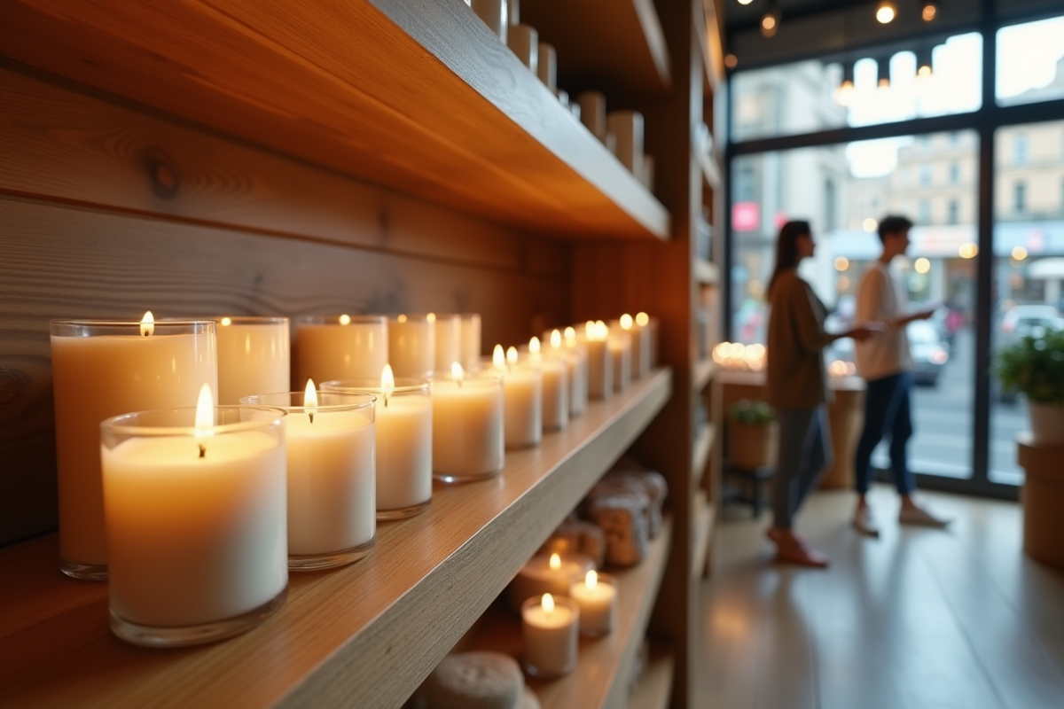 Lieux d’achat privilégiés pour les bougies par la majorité des consommateurs