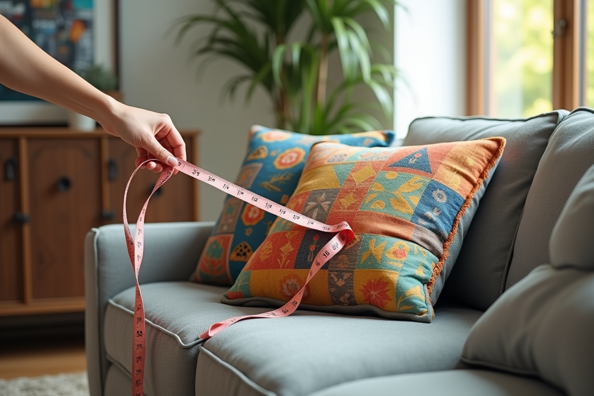 Choisir la bonne dimension pour une housse de coussin
