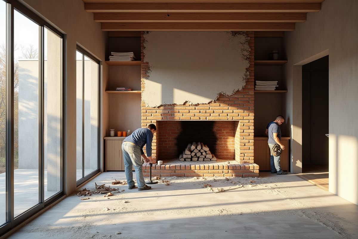 Remplacement d’une cheminée par un poêle à bois : procédure et avantages