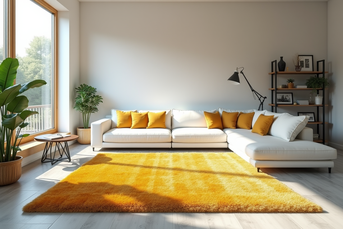 Choix de couleur de tapis pour un carrelage gris : conseils et idées