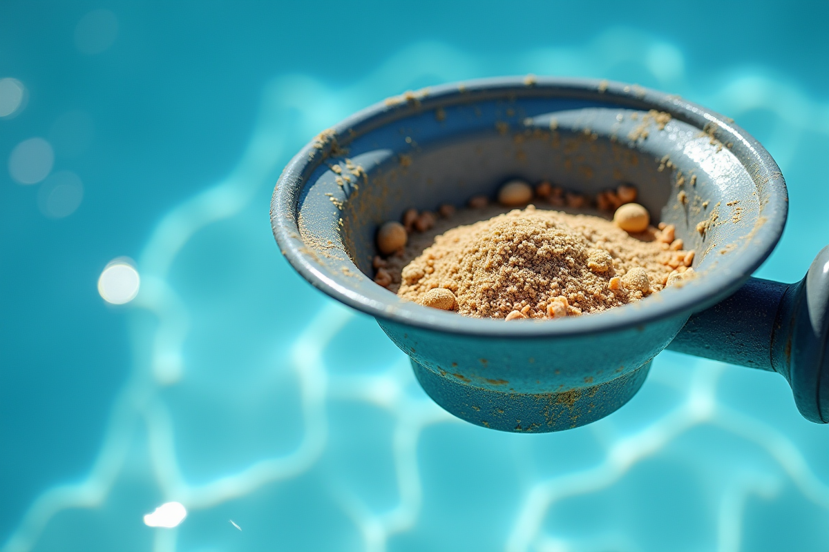 Sable dans les refoulements de piscine : causes et solutions