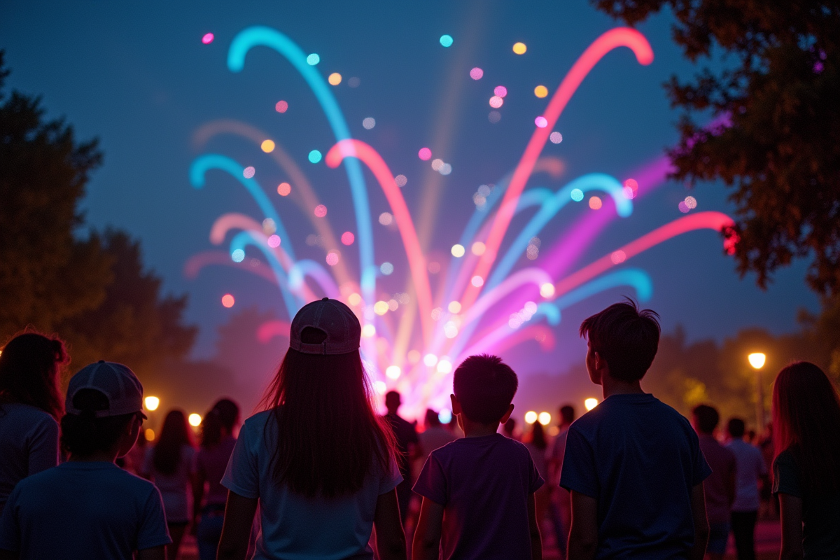 Alternatives aux feux d’artifice : innovations et tendances futures